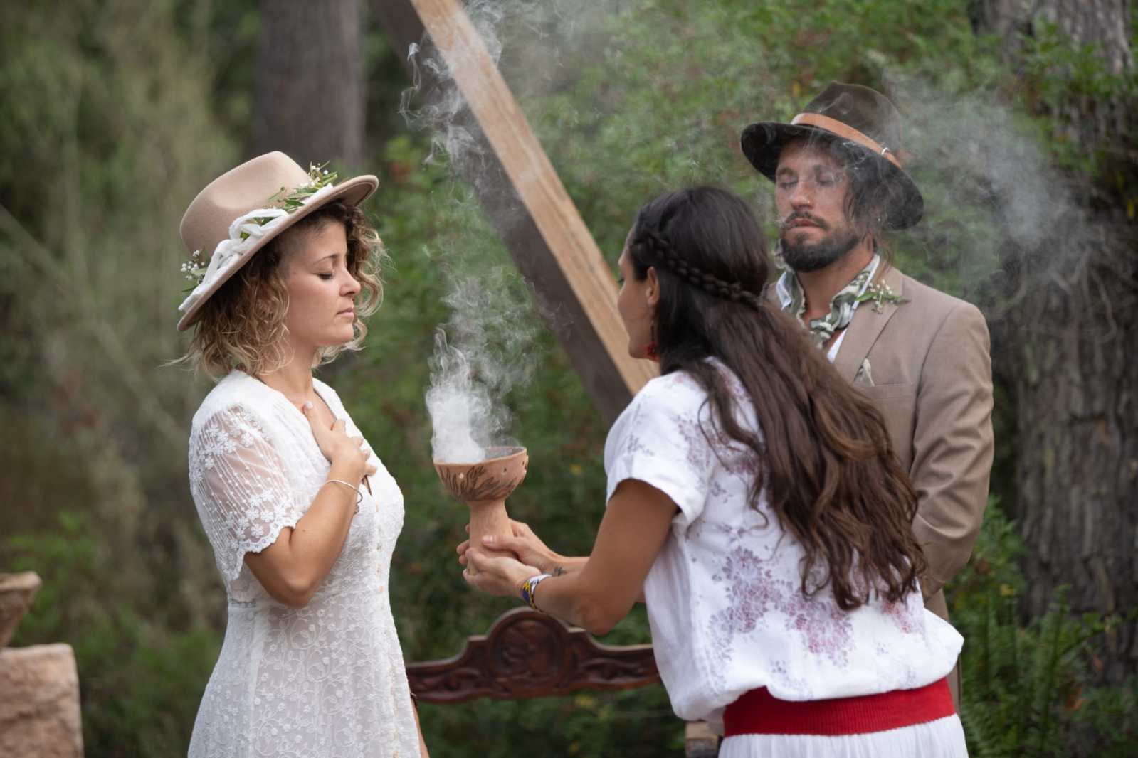 Ceremonia de Unión de Almas facilitada por Templo Femenino